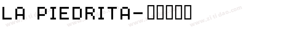La Piedrita字体转换